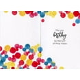 thumbnail image 2 of Pictura Red, Yellow and Blue Watercolor Dots Birthday Card, 2 of 2