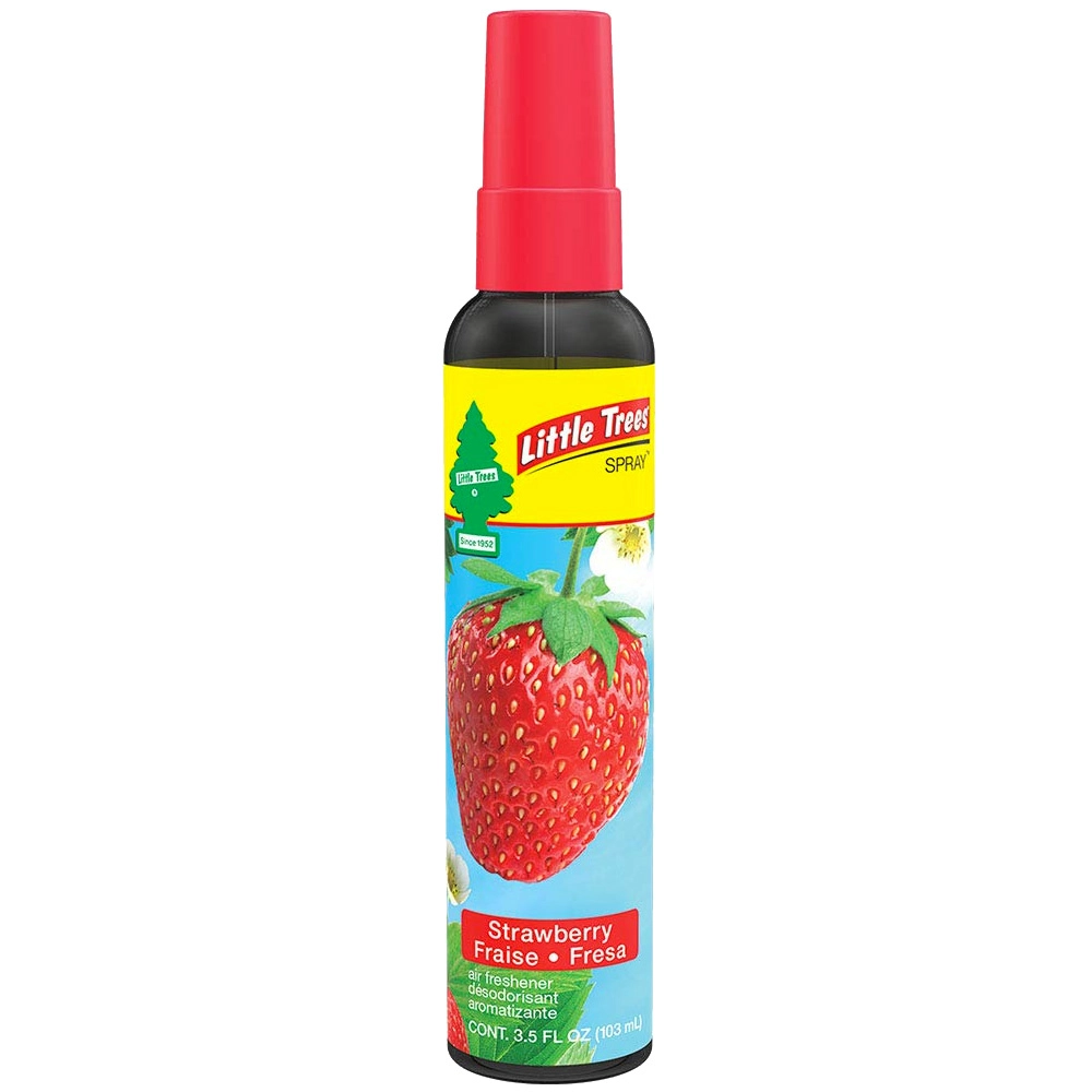 Little Trees Spray Car Air Freshener (Strawberry) (Pack of 20)