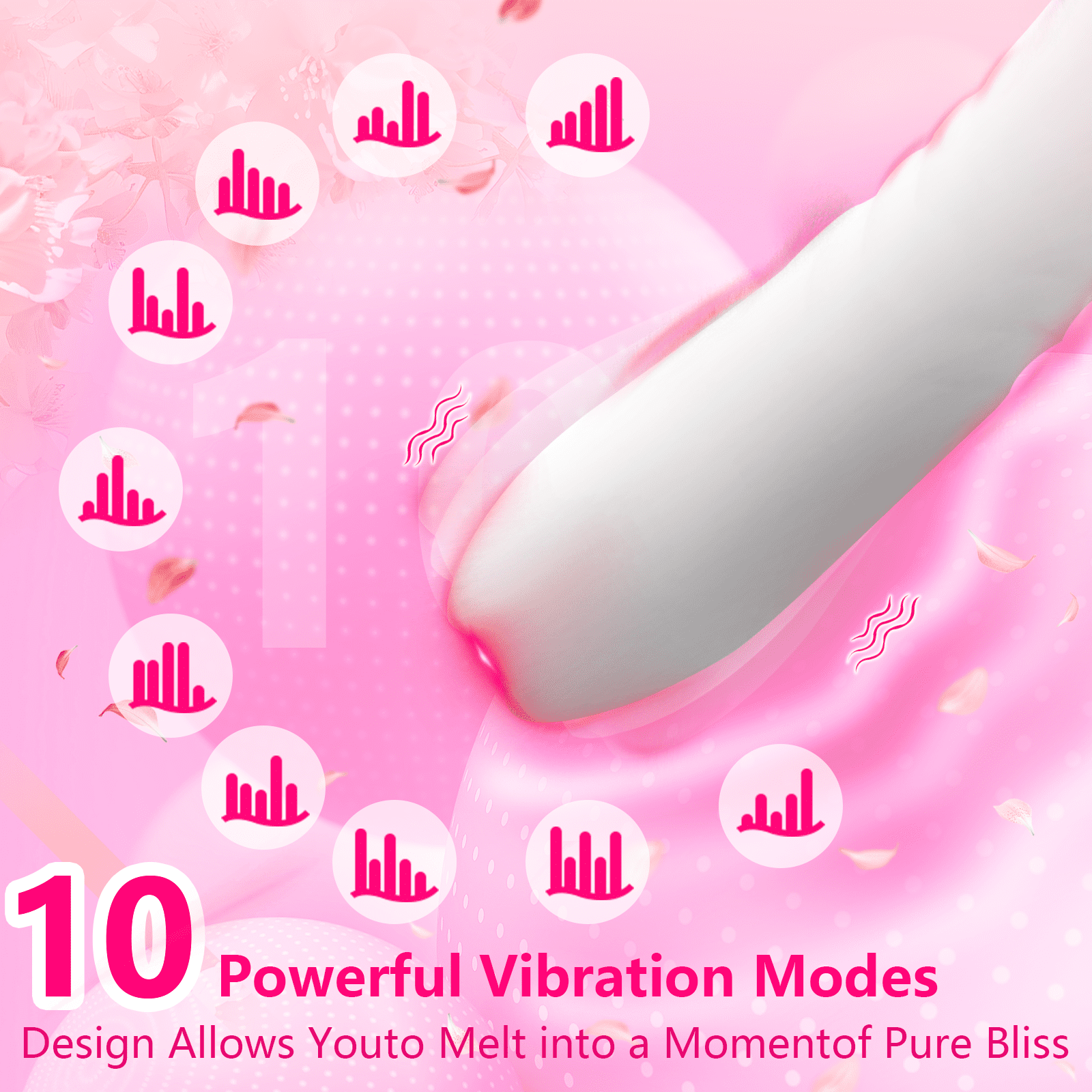 Vibrator Thrusting Dildo for Women - G Spot Vibrator Stimulator Sex Toys Dildos Vibrator with 10 Vibration & 3 Thrusting Modes,Adult Thrusting Dildo and Rabbit Vibrators Adult Sex Toy for Women and Co