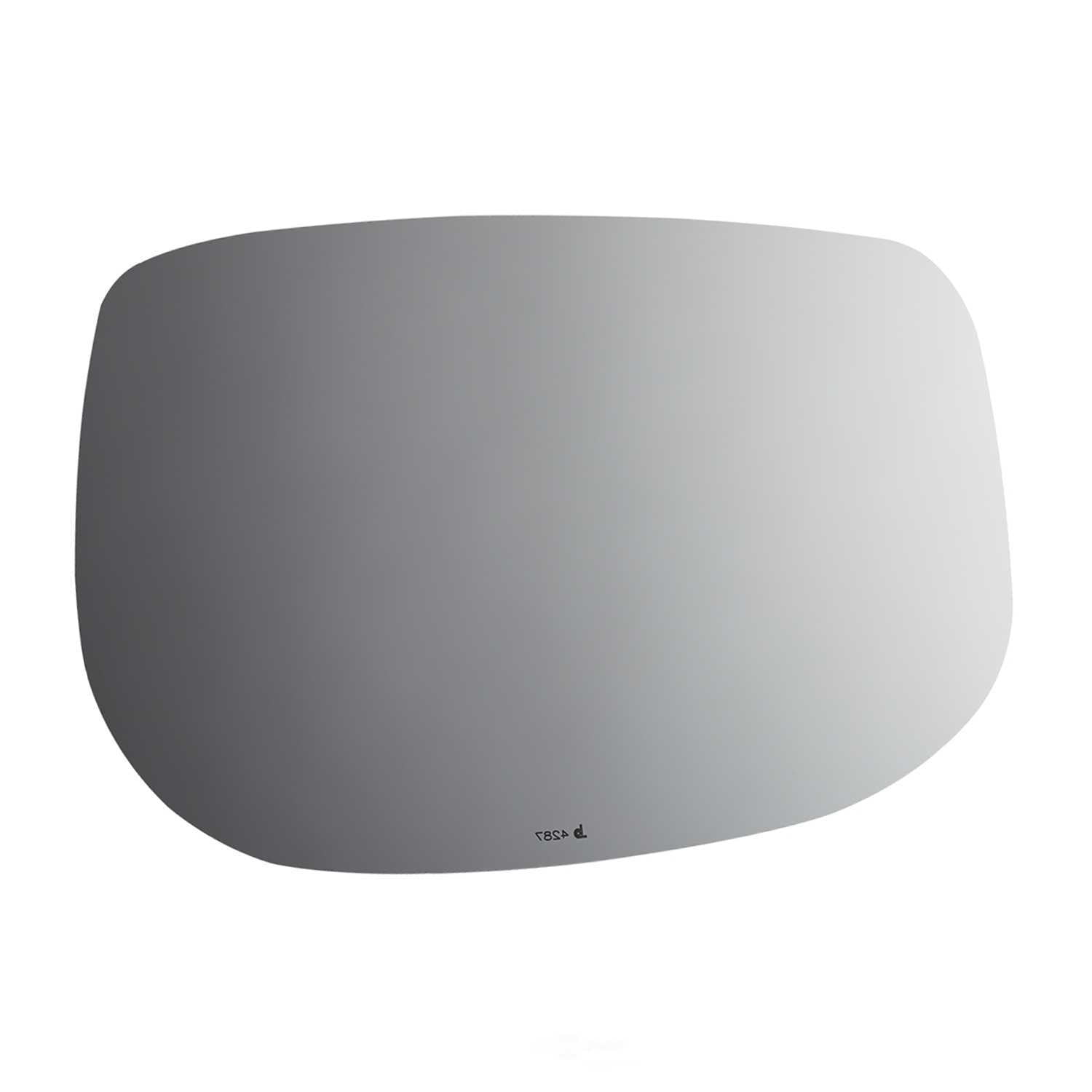 Burco Side View Mirror Replacement Glass - Clear Glass - 4287