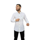 thumbnail image 4 of Camisa Platini PCL10796 White Para Hombre 1 Pz, 4 of 5