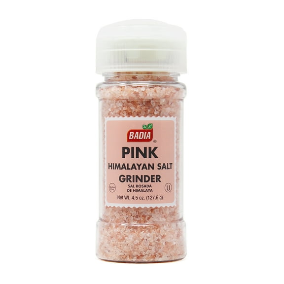 Badia Pink Himalayan Salt Grinder 4.5 oz