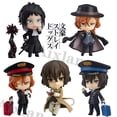 thumbnail image 2 of Figura de acción del Anime Bungo Stray Dogs de 10cm, número 1191, Akutagawa Ryunosuke, modelo de colección de PVC con cara cambiable Gong Bohan LED, 2 of 2