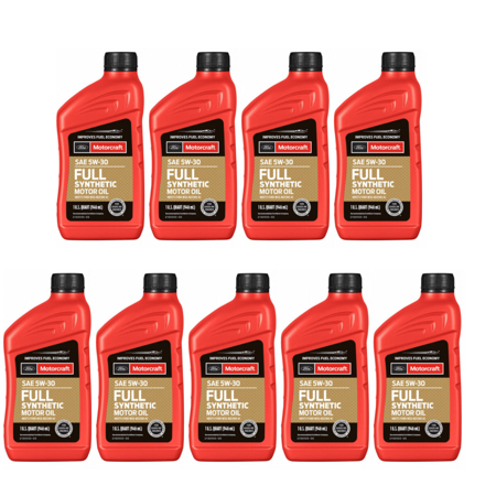 Engine Oil-Full Synthetic Motor Oil Motorcraft XO-5W30-Q1FS Pack of 9