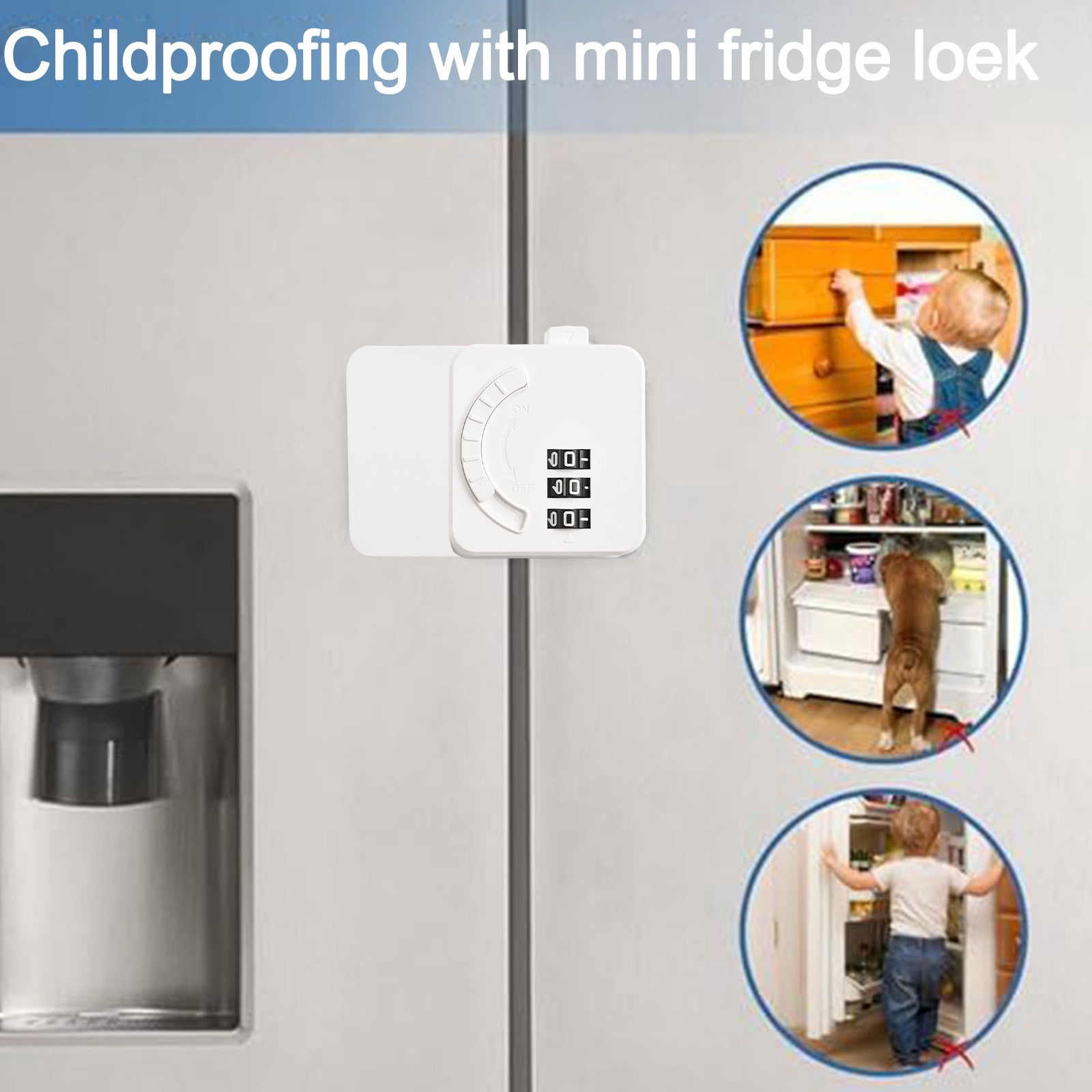 Refrigerator Lock Combination Mini Refrigerator Lock Cabinet Combination Lock A