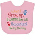 thumbnail image 3 of Inktastic Accountant Like Mommy Boys or Girls Baby Bib, 3 of 4