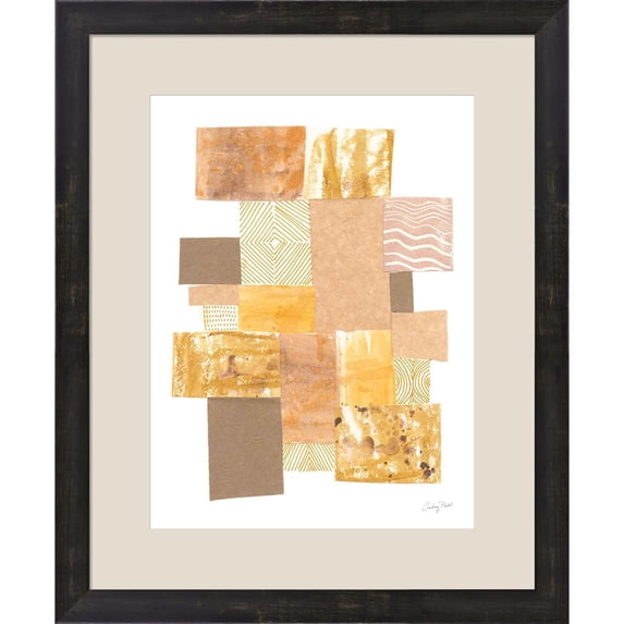 Great Art Now Building Blocks I by Courtney Prahl, Framed Wall Art, 18.5W x 22.5H