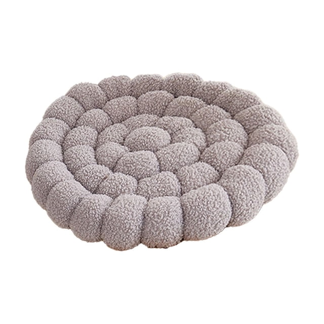 Cojín suave de lana de cordero gruesa de 40x40 cm, color liso, para alféizar de ventana, silla de comedor, silla de oficina, para el hogar, sala de estar, cocina, poliéster + Sp ex.