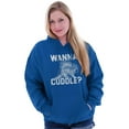 thumbnail image 4 of Wanna Cuddle Porcupine Animal Lover Hoodie Sweatshirt Women Men Brisco Brands L, 4 of 6