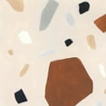 thumbnail image 2 of Borges, Victoria 20x20 White Modern Wood Framed Museum Art Print Titled - Terrazzo Shards I, 2 of 4