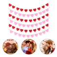 thumbnail image 3 of 6 Packs Motif Cœur de la Saint-Valentin Guirlande Suspendue Décoration, 3 of 8