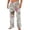 Gray, variant on GrmtClth Mens Flannel Camouflage Sweatpants Baggy Straight Leg Elastic Waist All Season Y2K Streetwear Casual Long Pants Camel S