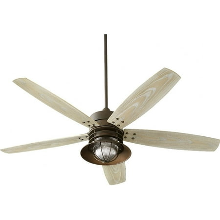 

Montrose Lodge Patio Ceiling Fan in Transitional Style 60 inches Wide By 19.5 inches High-Oiled Bronze Finish Bailey Street Home 183-Bel-2534370