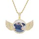 thumbnail image 1 of Collar de cadena con Colgante de imagen Yinane oro, 1 of 4