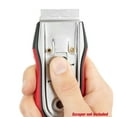 Hyper Tough Steel Single Edge Razor Blades with Dispenser, 50 Pack Scraper Blade Pack
