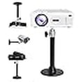 thumbnail image 3 of 2-Be-Best Mini Projector Mount Projector Ceiling Mount Black 7.9 in / 20 cm 360° Adjustable Projectors Wall Mounts Hanger Holder for LED LCD Video Projectors Camera Office Home School, 3 of 4