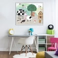 thumbnail image 3 of Stupell Industries Cottage Down At The Farm White Framed Giclee Art, 30 x 24, by Carla Daly, 3 of 8