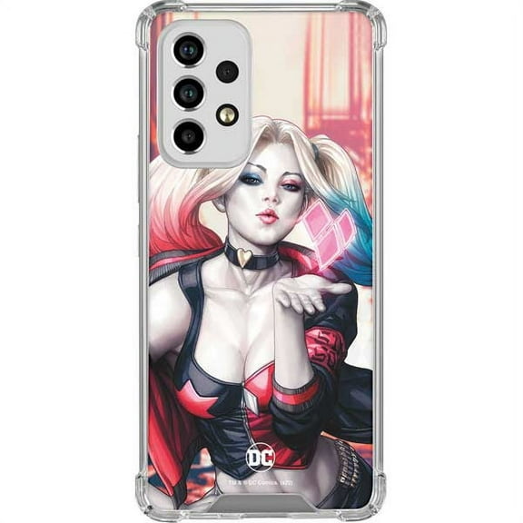 Skinit DC Comics Harley Quinn Animated Galaxy A53 5G Clear Case