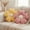 Pink and Yellow, variant on HonorHut 2 Pack Flower Pillows Soft Six Petal Daisy Shaped Throw Pillows Home Decorative Seating Cushion for Reading Sofa Couch Chair 15.7Inch White and Pink