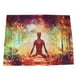 thumbnail image 2 of Toalla de playa Jadeshay Tapiz de Poliéster con Diseño de fondo de yoga en el bosque, 2 of 8