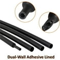 thumbnail image 2 of Kable Kontrol 3:1 Heat Shrink Tubing - Dual Wall Adhesive Lined Polyolefin - 1" Inside Diameter - 4' Long Stick - Red, 2 of 6