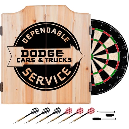 Dodge Dart Cabinet Set with Darts and Board  Dodge Service