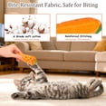 thumbnail image 7 of Catnip Cat Toys, 5 Pack, Plush Cat Nip Toys for Indoor Kitten Kitty, Interactive Cat Kicker Chew Safe Teeth Cleaning Toys, Fun Vegetable Shape., 7 of 7