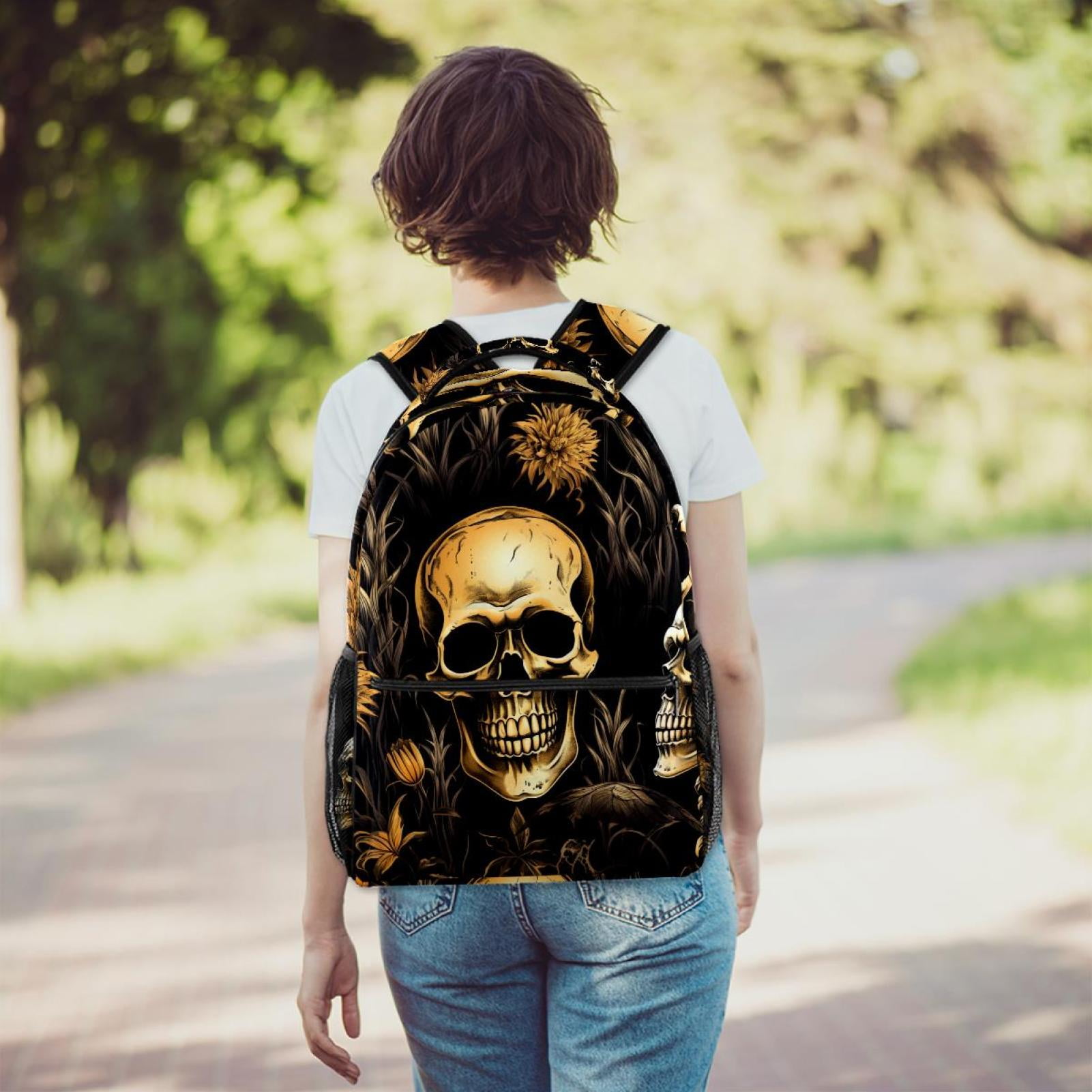 Lightweight Backpack Skull School Bag Travel Laptop Daypack for Men Women Casual Rucksack - Walmart.com Lightweight Backpack Skull School Bag Travel Laptop Daypack for Men Women Casual Rucksack - Walmart.com