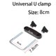 thumbnail image 5 of Kit de 4 Abrazaderas en Forma U para Portaequipajes Techo Coche, Clip Fijación Universal Equipaje 8 cm., 5 of 5