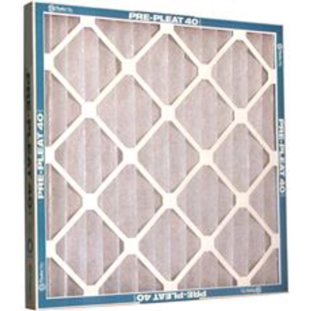 Flanders Merv 7 PrePleat 40 Lpd Economy Air Filter, 20X30X1 In., 12