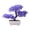 Purple, variant on Purple Artificial Potted Plant, Lifelike Faux Flower Arrangement for Indoor Home Decor, Tabletop or Living Room Display