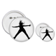 thumbnail image 1 of Pelo de educacion fisica deportes de salto Insignia insignia botón diseño conjunto, 1 of 3