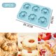 thumbnail image 2 of Molde de silicona para donas, molde para donas, máquina para hacer pasteles reutilizable de 6 cámaras, cocina, lavavajillas, horno, 2 of 5