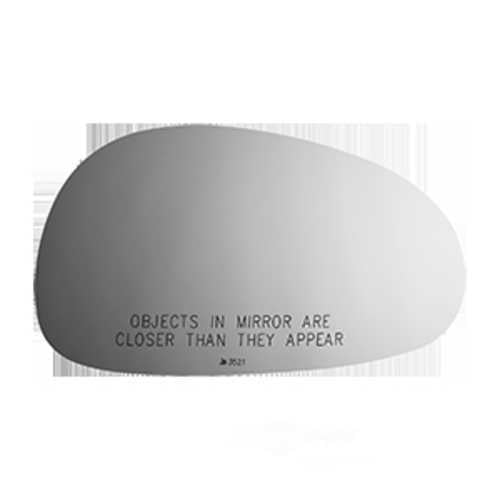 Burco Side View Mirror Replacement Glass - Clear Glass - 3521