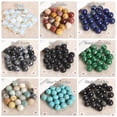 thumbnail image 4 of U8MO Natural Stone Round 4mm 6mm 8mm 10mm 12mm Loose Gemstone Beads For DIY Bracelet-Picture Stone-12mm 10pcs, 4 of 9