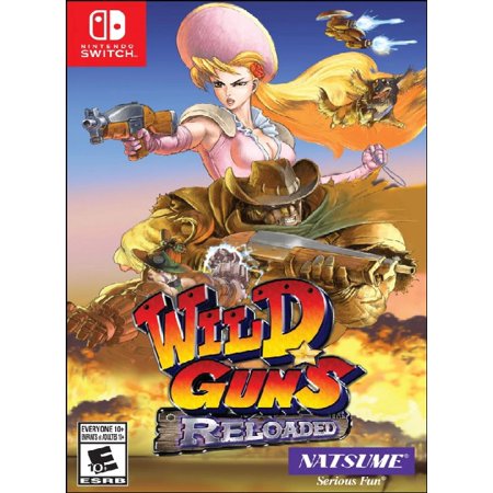 Restored Wild Guns: Reloaded (Nintendo Switch  2018) Shooter Game (Refurbished)