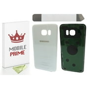 MobilePrime White Back Cover Complete Professional Repair Kit Compatible with Tools for Samsung Galaxy S7 Edge