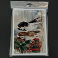 thumbnail image 3 of Cavalier Spaniel Christmas Greeting Cards and Envelopes Pack of 8 7 in x 5 in, 3 of 3