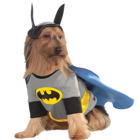 Batman Dark Knight Superhero Hero DC Comics Dog Pet Costumes Size Small 11"