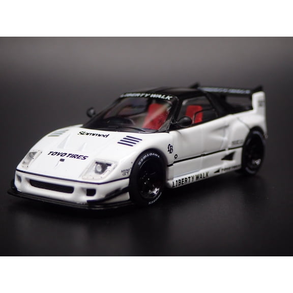 Open Box 1992-1994 MAZDA AUTOZAM AZ1 LIBERTY WALK LB40 WHITE 1:64 SCALE DIECAST MODEL CAR