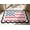 16*24", variant on Patriotic Door Mat, Bow Flag Coir Outdoor Doormat, 4th of July US Bow Flag Doormat, 250th Patriotic Bow Flag Door Mat with Wavy Stripes