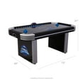 thumbnail image 3 of Triumph Lumen-X Lazer 6' Interactive Air Hockey Table Featuring All-Rail LED Lighting and In-Game Music, 3 of 14