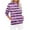 Purple, variant on ShiShine Long Sleeve Shirts for Women 2025 Crew Neck Casual Fall Tops Loose Fit Blouses with Pockets