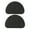 Black, variant on Non-Slip Shoe Pads for Bottom of Shoes Self Adhesive Shoe Sole Protectors EVA Forefoot Shoe Mat High Heels Shoe Grips for Men Women