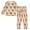 Leopard Print Bow, variant on Fluffy Pajamas Set Fuzzy Winter Warm Pj Sets Pullover Tops and Long Pants Leopard Print Bow X-Small