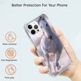 thumbnail image 2 of White horse Case Compatible with iPhone 14 Pro,Unique Art Design TPU Shock-proof Full Cover, 2 of 6