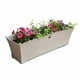 thumbnail image 1 of Jardinera Tipo Rattan Plástico Rectangular Maceta Jardín Exterior Interior, 1 of 10