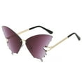 thumbnail image 2 of Tuphregyow Trendy Women's Rimless Sunglasses for Beach Summer - Fashionable Womens Sunglasses E, 2 of 3