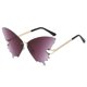 thumbnail image 2 of Gafas de sol con forma de mariposa sin montura para mujer 2022 para playa, gafas de sol de verano para mujer, de moda Fridja  nalpqowj28868, 2 of 3