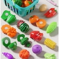 thumbnail image 7 of Rirozkan Play Kitchen Set, Pretend Play Cooking Toys with Stove and Accessories, Cutting Fruits Simulation Game for Interactive Fun, for Family Gathering or Holiday Activity, 7 of 7